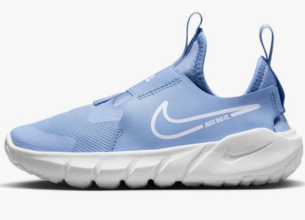 Nike Nike Flex Runner 2 – Unisex Children's Sneaker, Cobalt Bliss White, 5.5 US